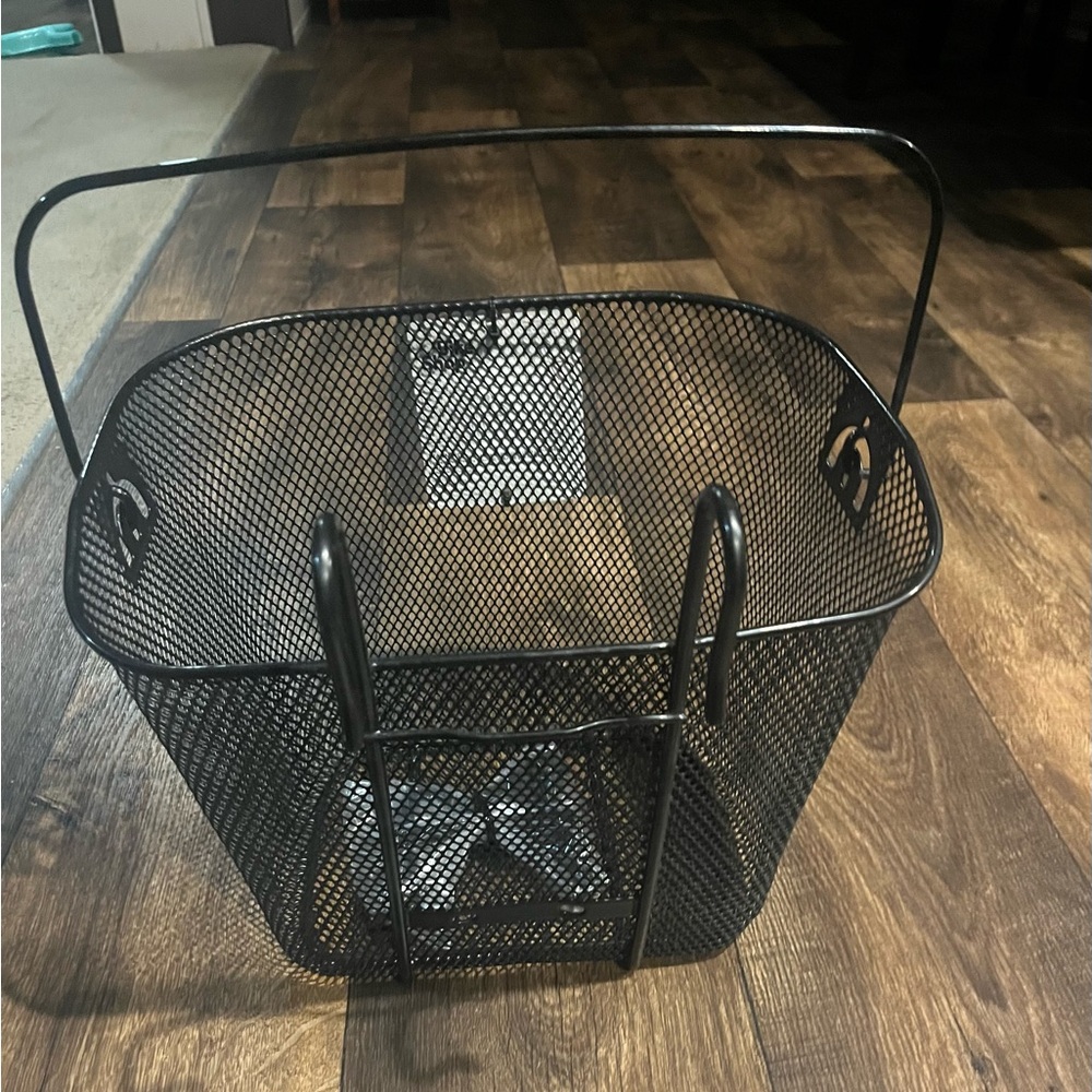 Bike shop metal basket